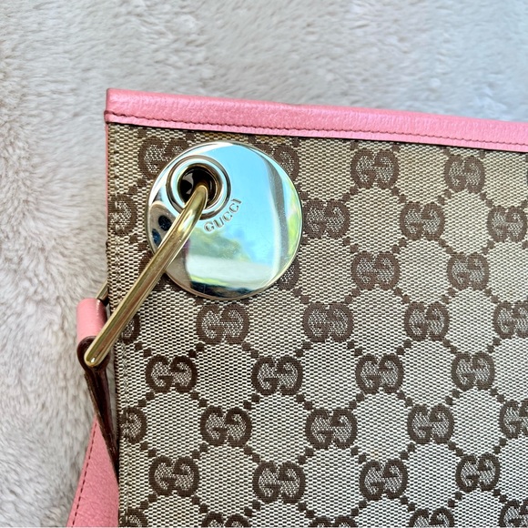 Gucci GG Monogram Eclipse Crossbody Messenger Bag - Picture 13 of 17